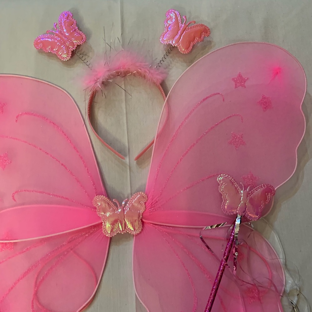 Girls Ballet Dance Fairy Costume w Leg Warmers - Picture 2 of 4